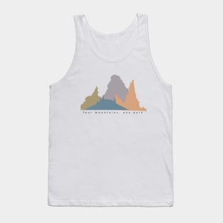 Four Mountains, One Park Tank Top